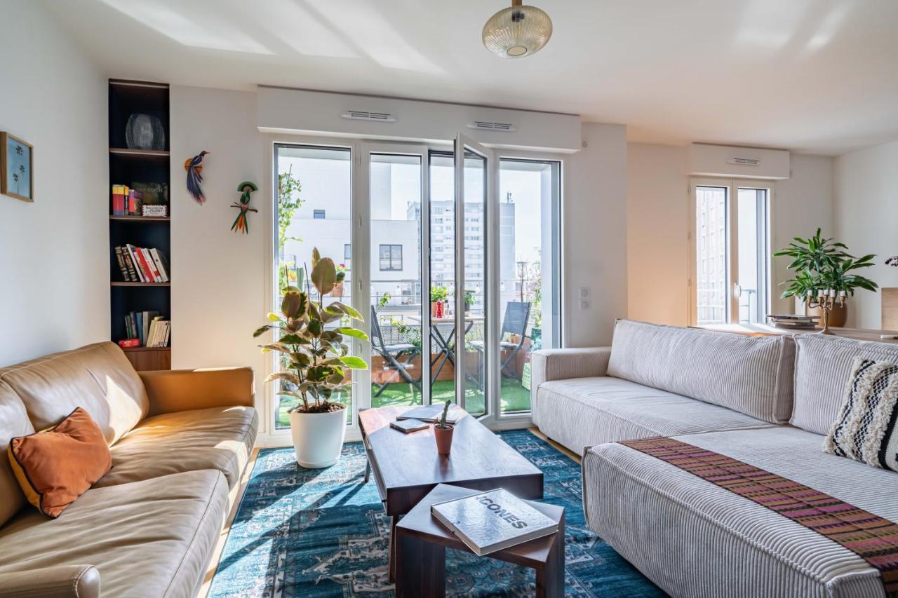 Stunning Apartment With Balcony To Visit Paris Левалуа-Пере Экстерьер фото
